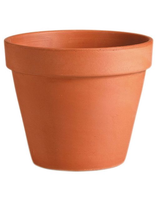 Mega Collections Aardewerk Pot Roodsteen - Bloempotten - 32 cm Terra