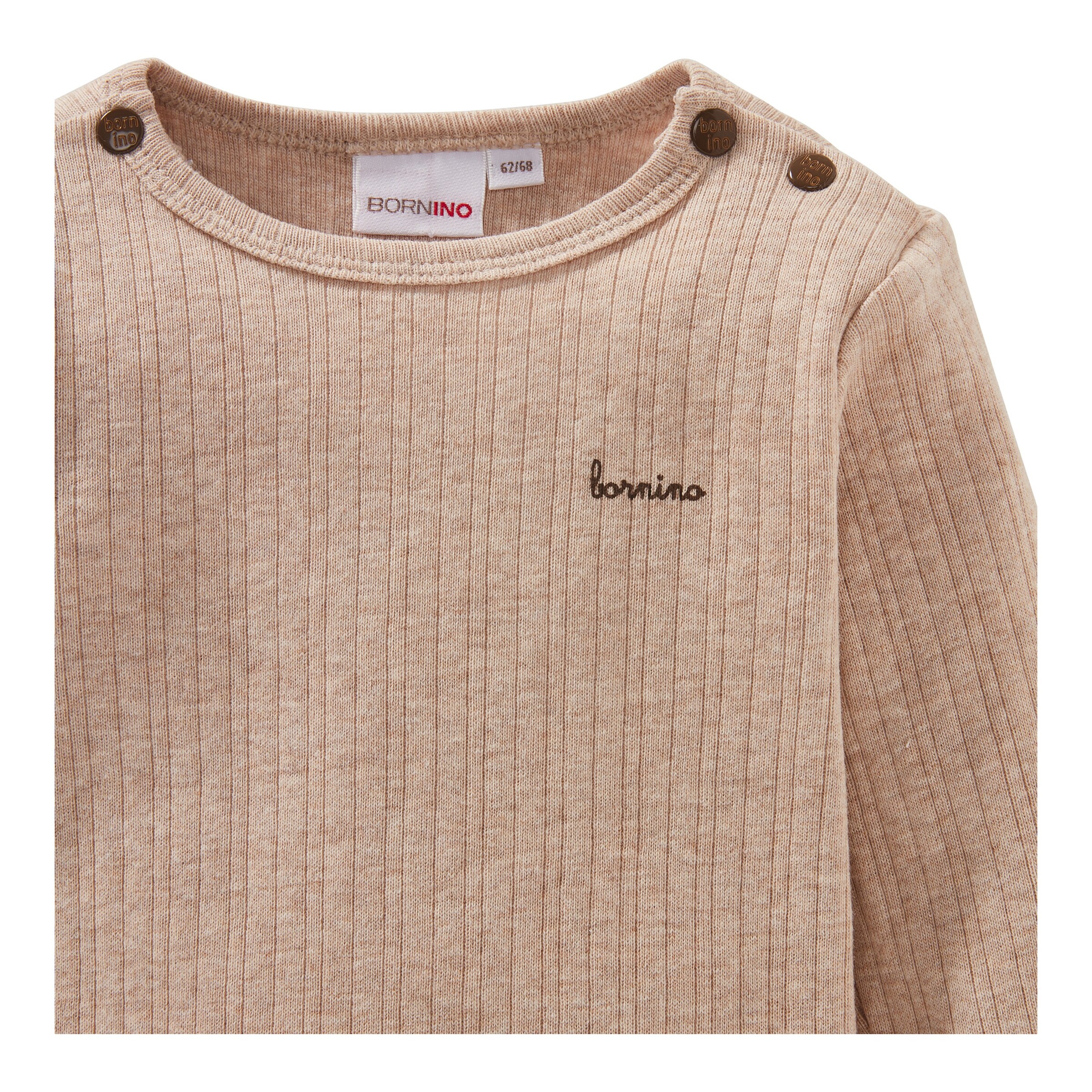 Bornino - Lieblinge Shirt langarm Rippqualität
