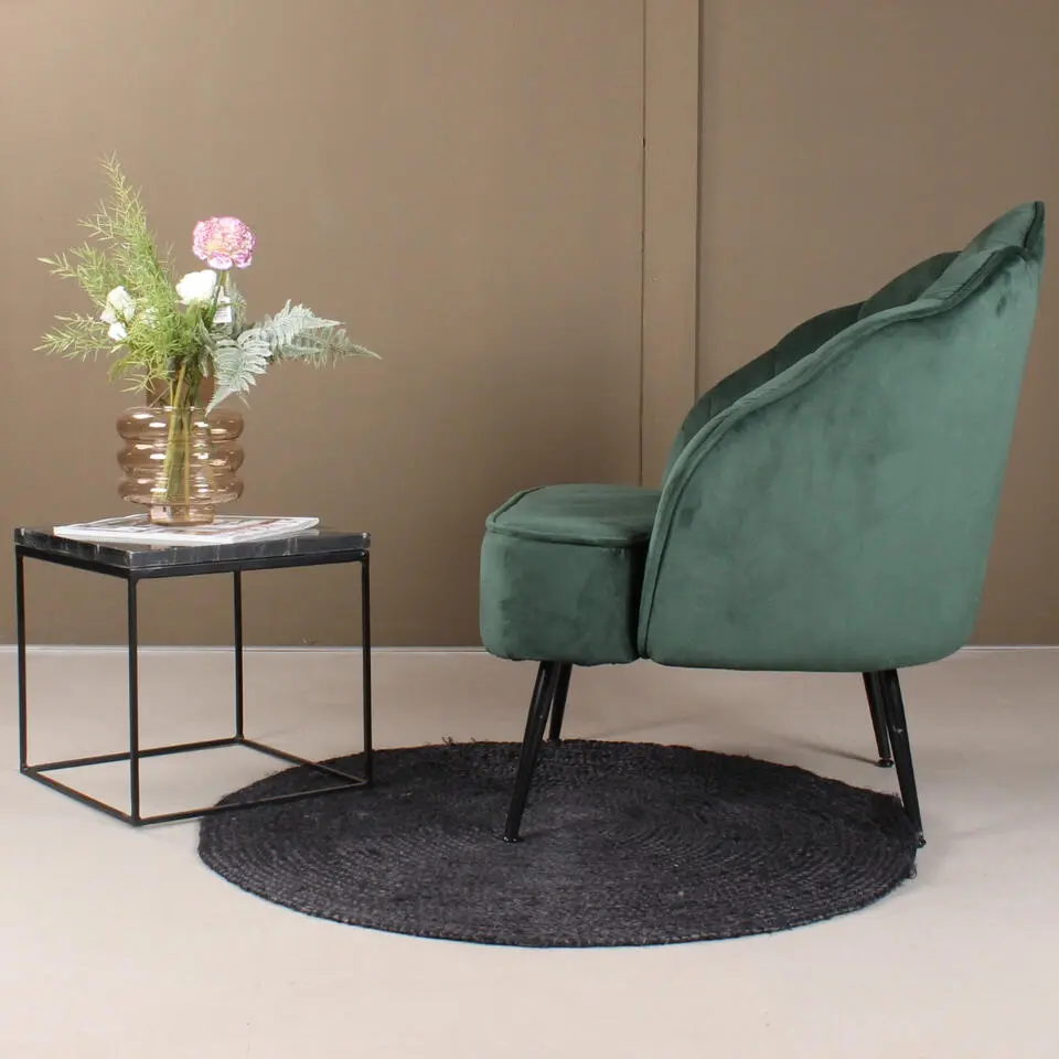 DS4U - Lindsey fauteuil - donkergroen