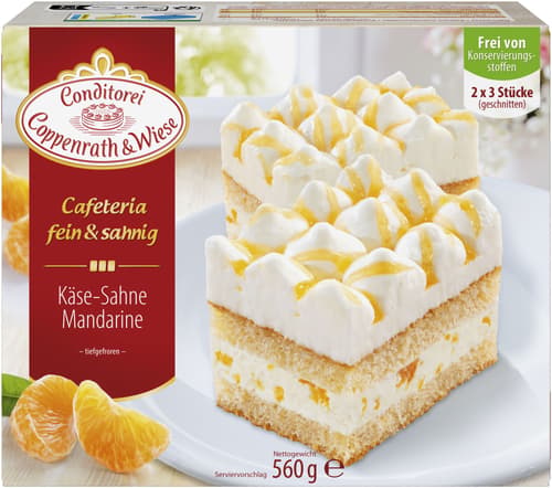 Coppenrath & Wiese Käse-Sahne-Mandarinen-Blechkuchen