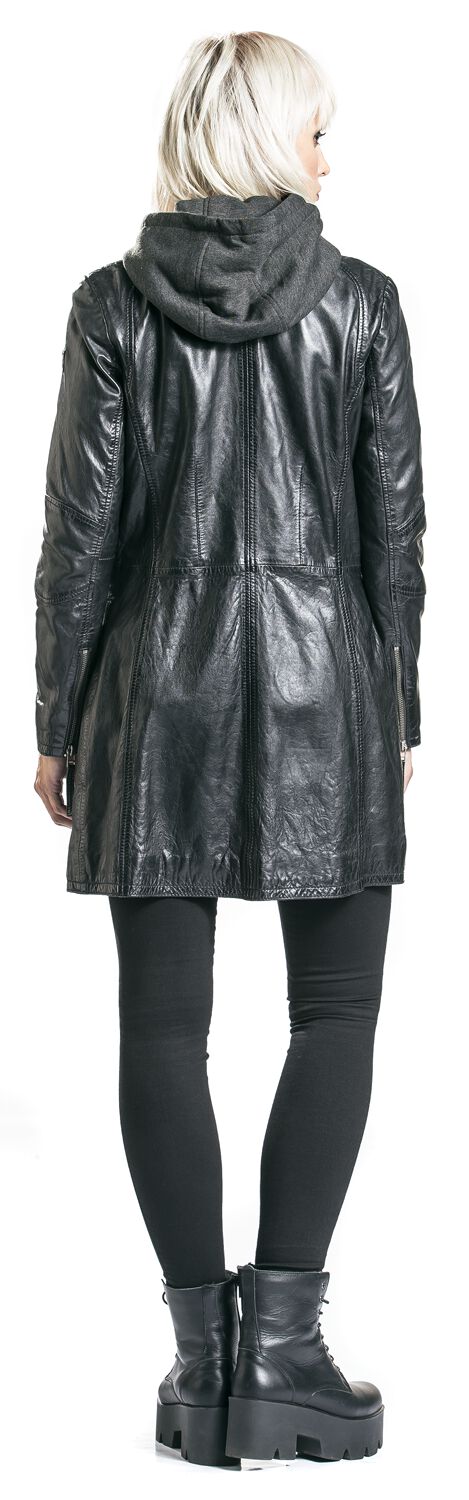 GGJandra Lamas | Gipsy Manteau en cuir
