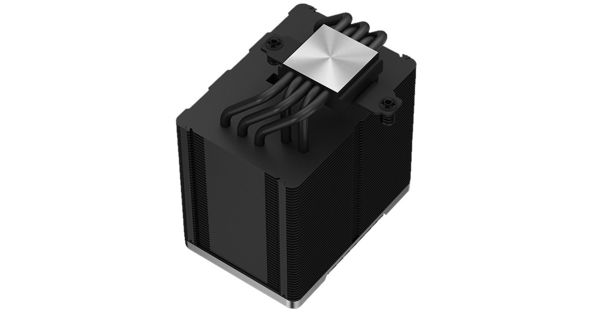 DeepCoolAK500 Zero Dark CPU-koeler  (Zwart, 4-pin PWM fan-connector)