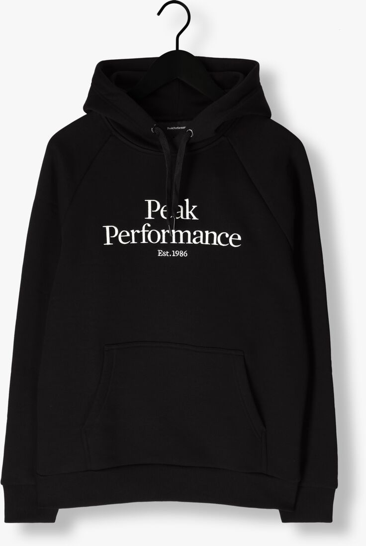 PEAK PERFORMANCE zwarte peak performance sweater m original hood