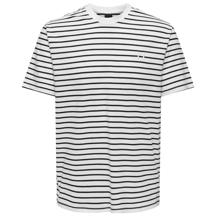 Only & Sons Henry Stripe Shirt Heren