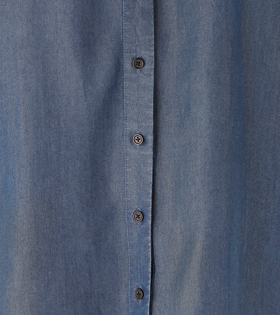 Aniston PLUS Jeansbluse aus weicher Lyocell Qualität - NEUE KOLLEKTION