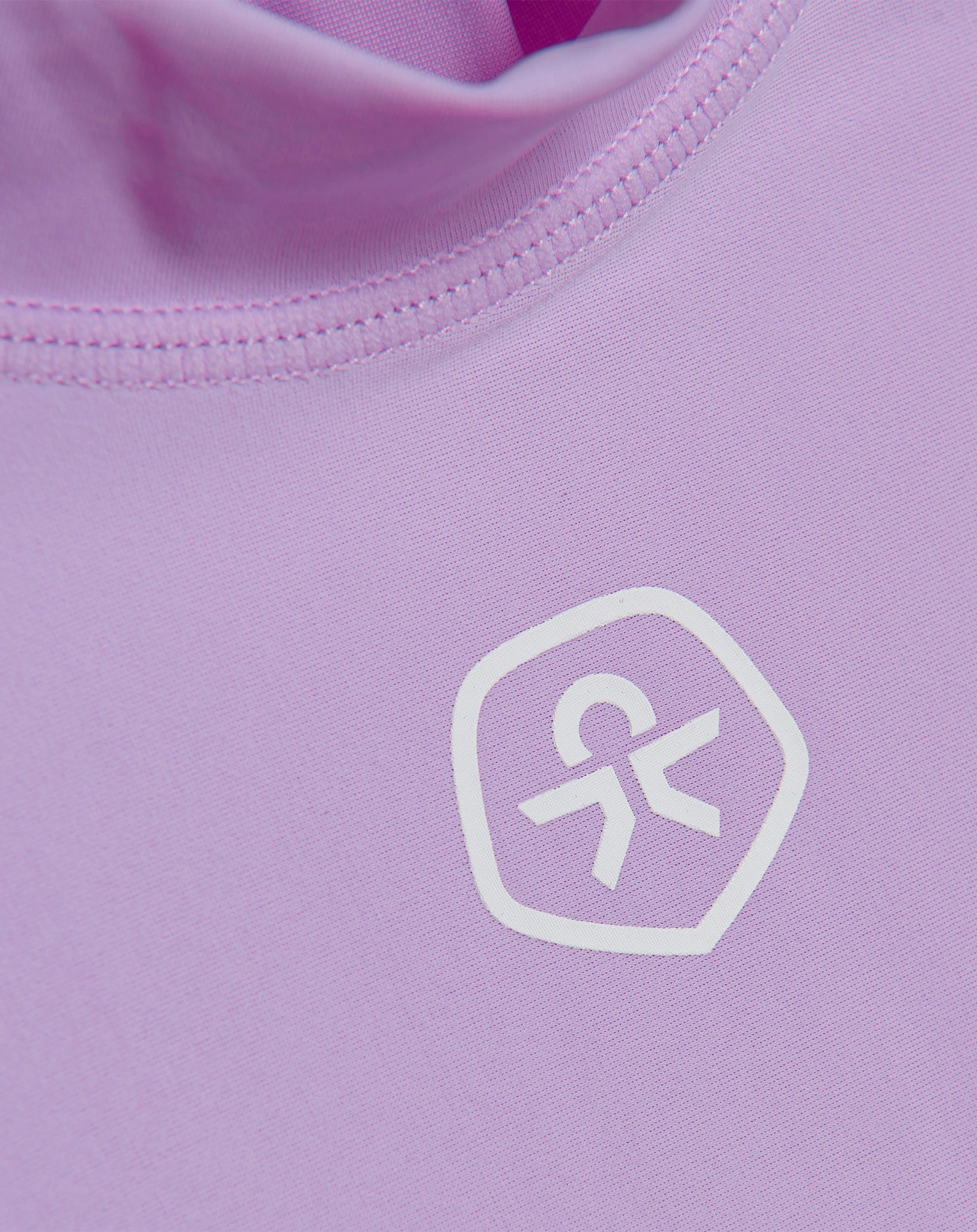 Langarm-Schwimmanzug SOLID in lavender mist