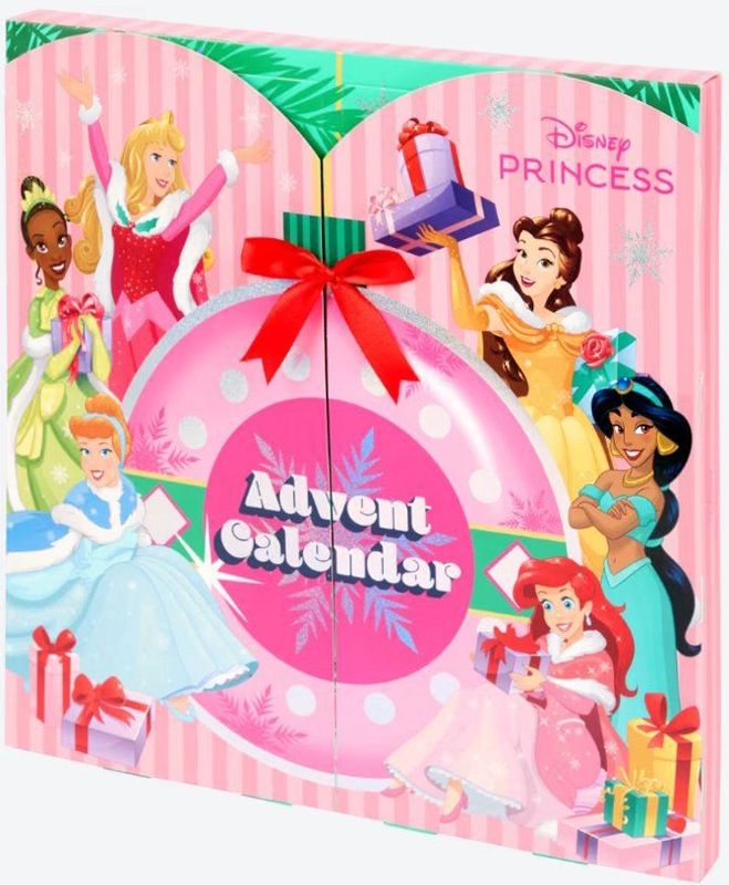 Disney Princess - Beauty Adventskalender - 24-delig - Dagelijkse Beautyverrassing met Prinsesprint
