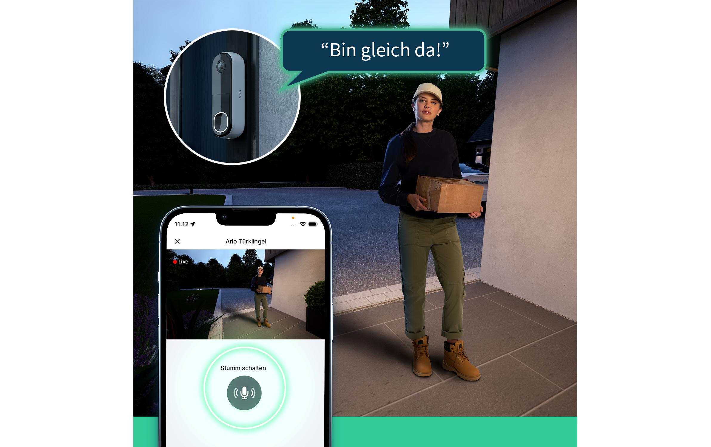 Video Doorbell HDArlo Video-Türklingel