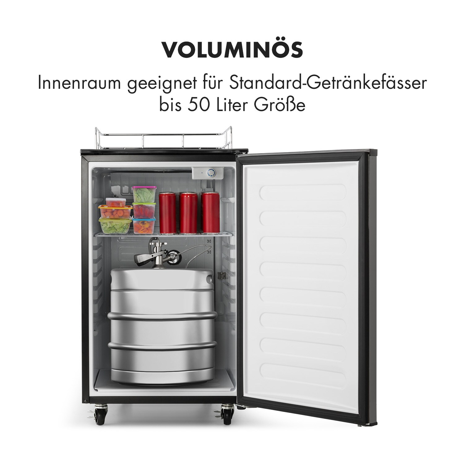 Big Spender Single Bierfass-KühlschrankBierzapfanlage 173l