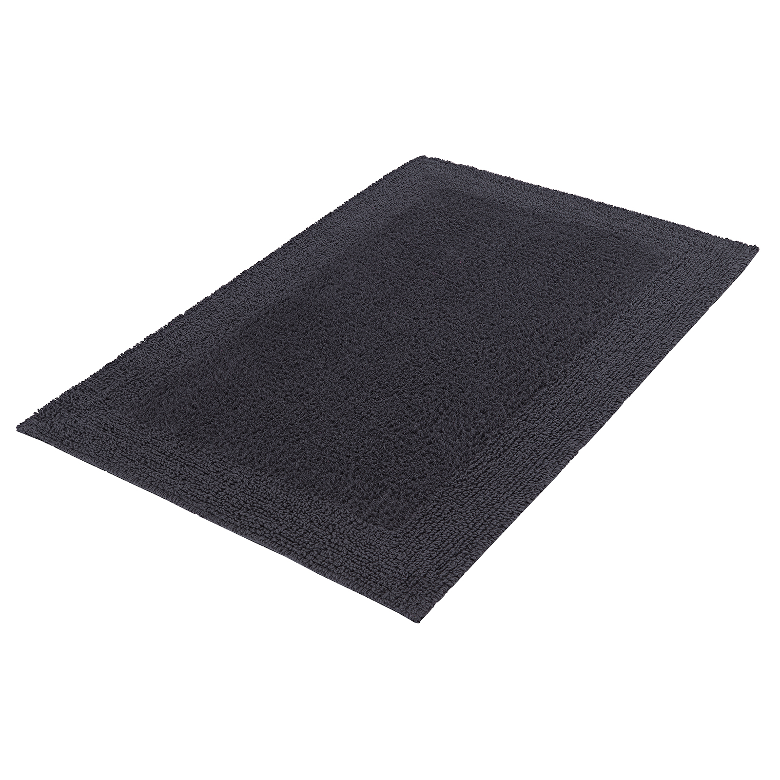 Kleine Wolke Badteppich - schiefer - Baumwolle - 70x120 cm
