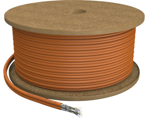 CAT 7 datakabel duplex 100 m oranje