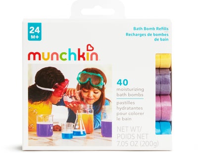 Munchkin Colour Bath Bombs 40-pack