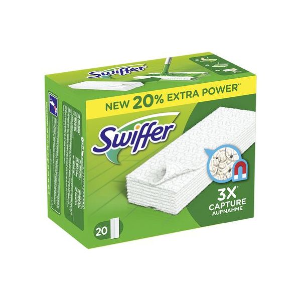 Swiffer Recarga Panos Agarra Pó (20 unidades)