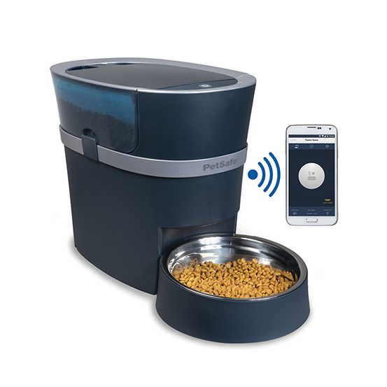 Distributeur de croquettes connecté Smart Feed 12 repas