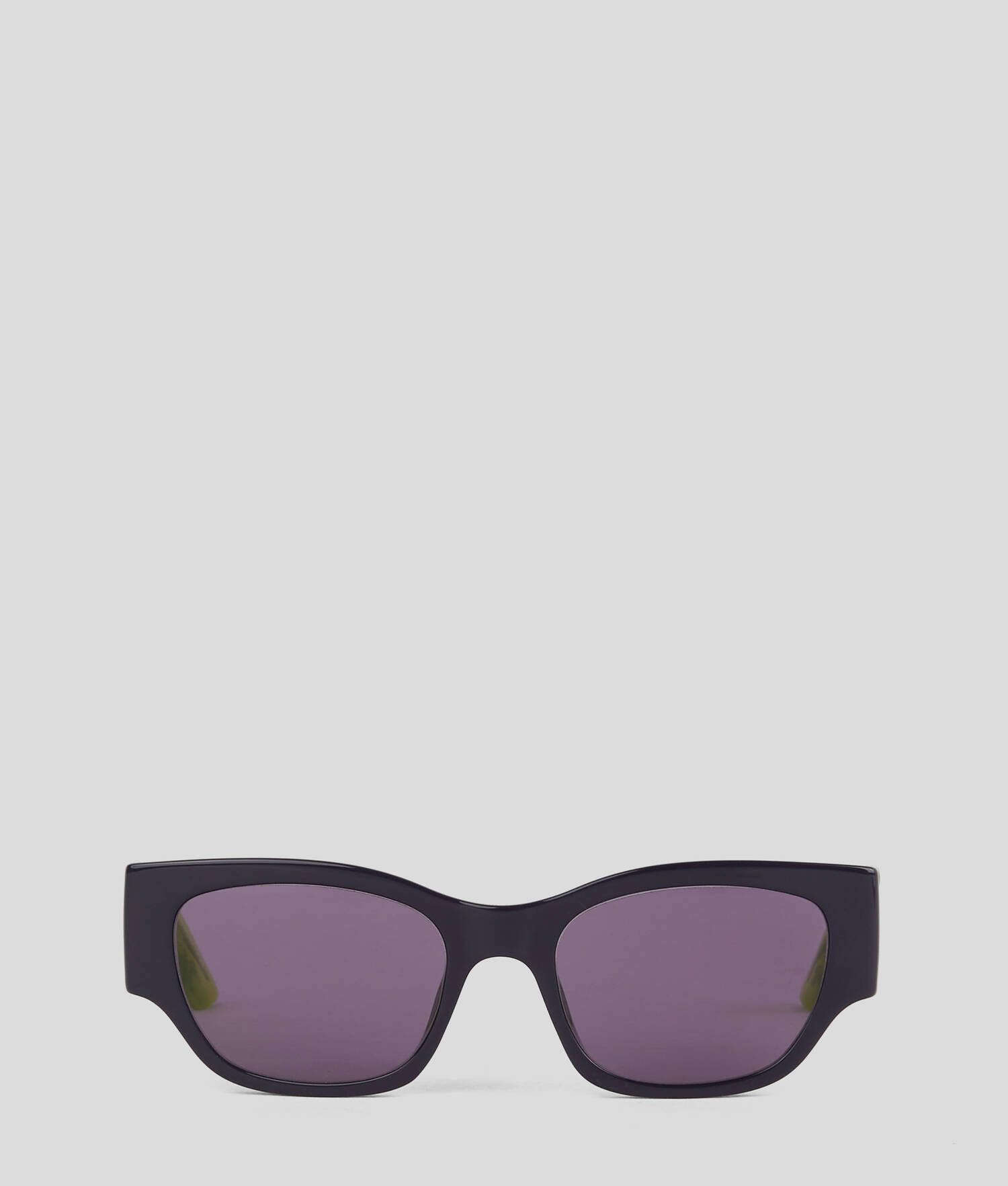 LUNETTES DE SOLEIL RECTANGULAIRES - PRUNE