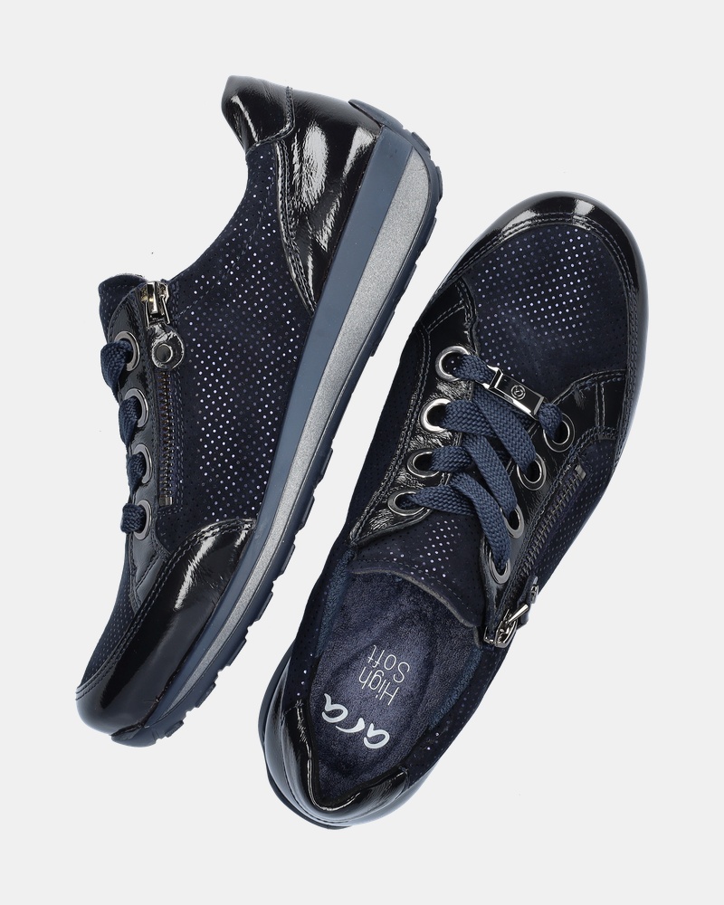 Ara Osaka High Soft Lage sneakers  - blauw