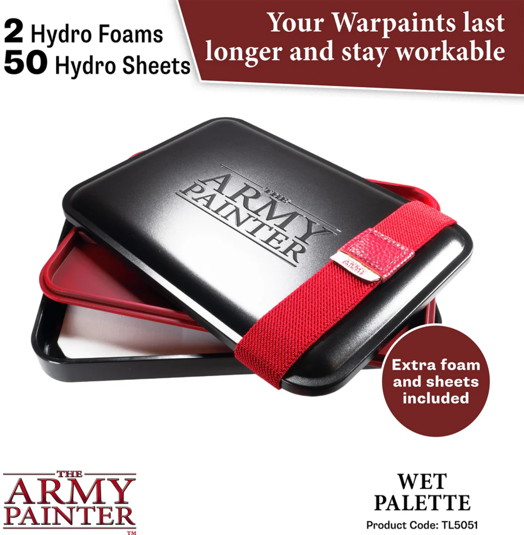 The Army Painter  Wet Palette    Das Must-Have für nahtlose Malsessions