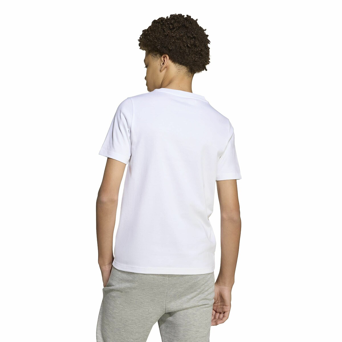ADIDAS ROUPAS ESPORTIVAS<br>Camiseta de manga curta em algodão