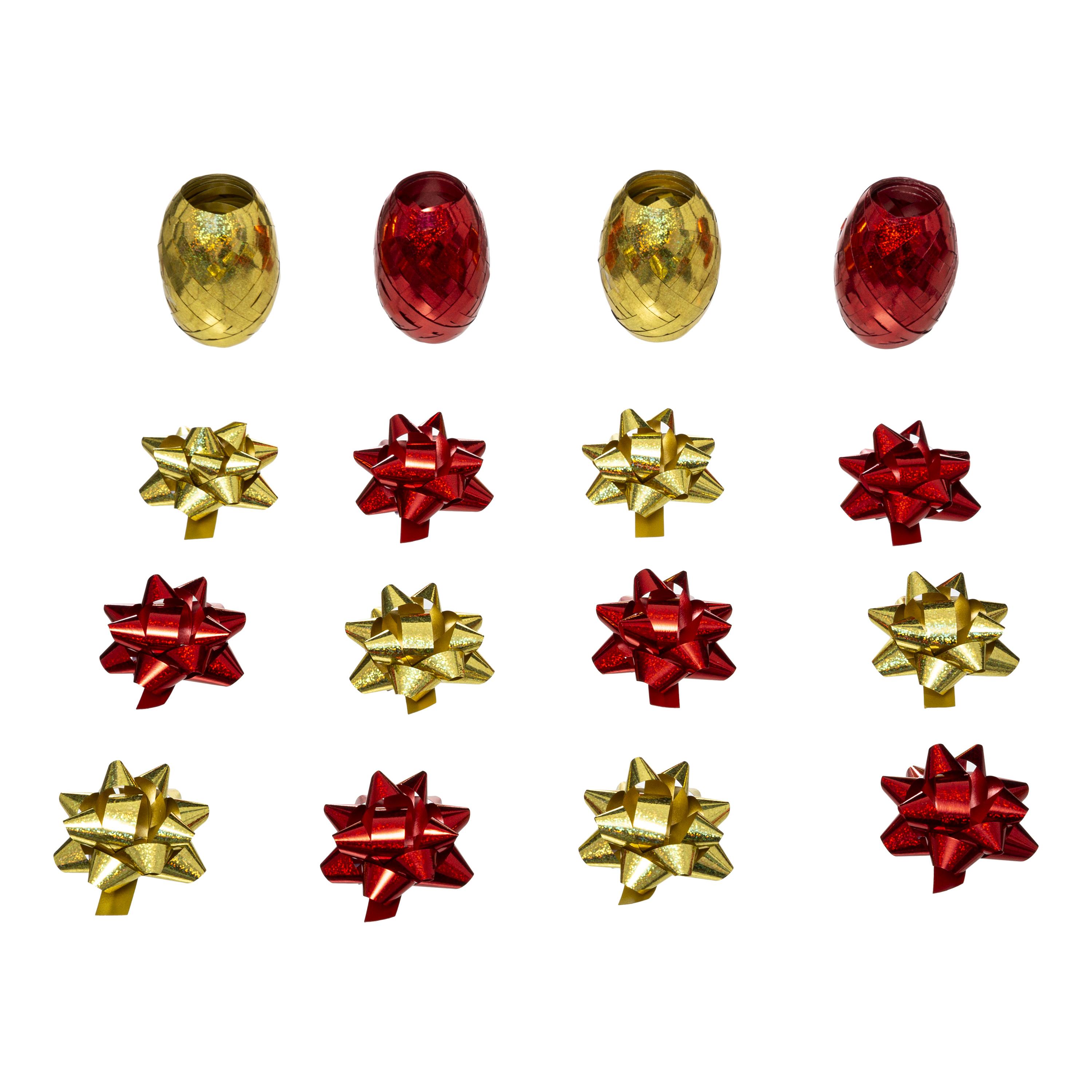 BOLDUC HOLOGRAPHIQUE KIT 16 PIECES ROUGE ARGENT OR
