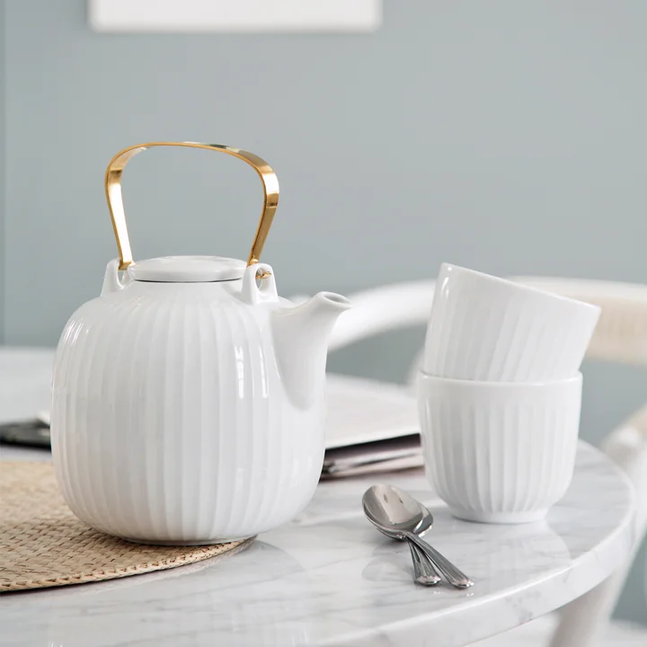 Kähler Design - Hammershøi Teekanne, 1,2 l, indigo