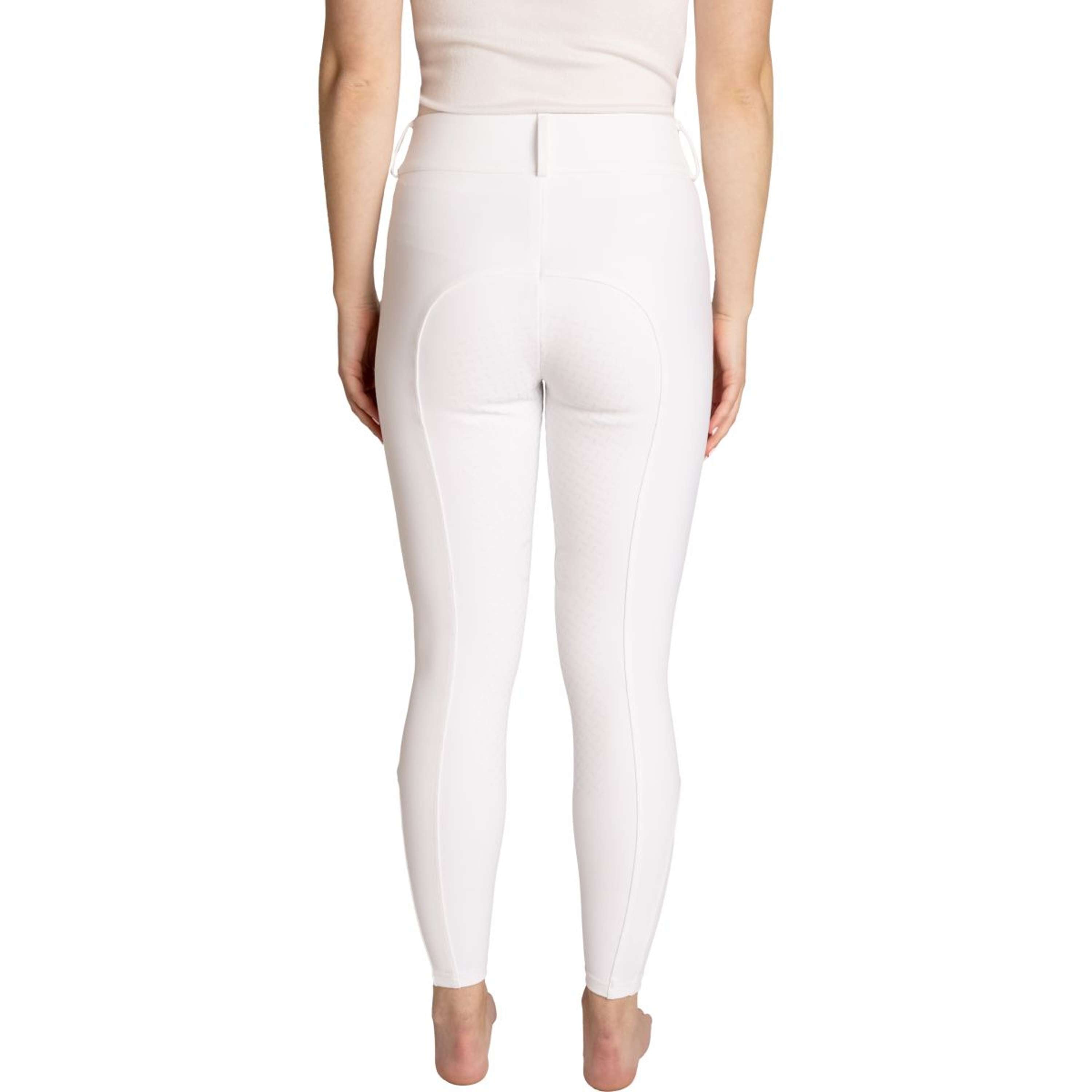Kentucky Rijbroek Miami Full Grip Dames Wit