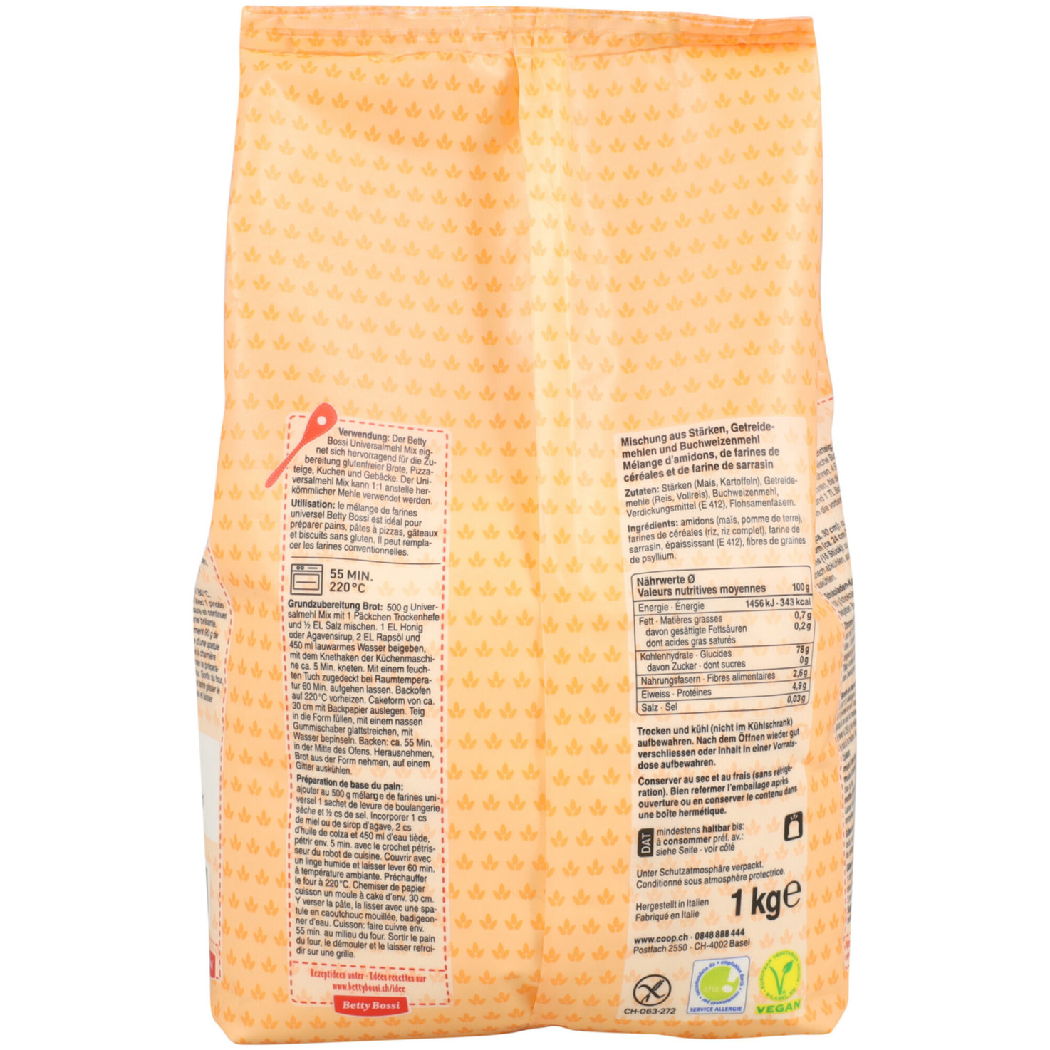Betty Bossi Universal Backmehlmix glutenfrei