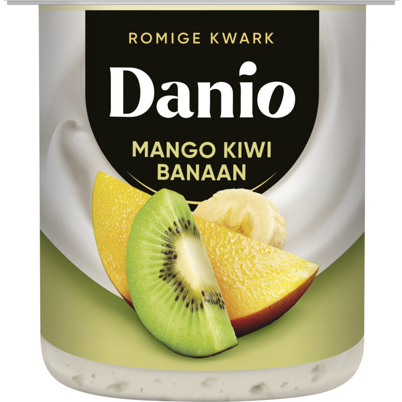 Danio Romige kwark mango kiwi banaan