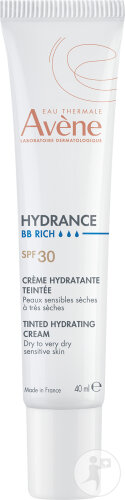 Avène Hydrance Bb Riche Crème Hydratante Teintée Peau Sensible Sèche À Très Sèche 40ml