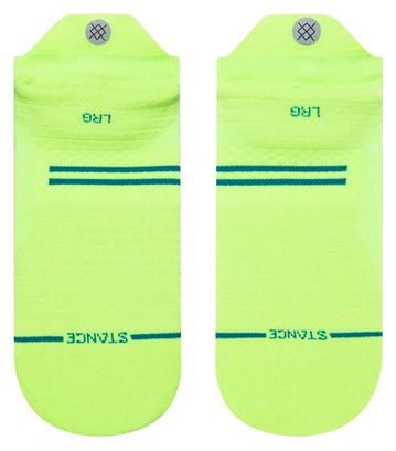 Chaussettes Stance Run Light Jaune Fluo