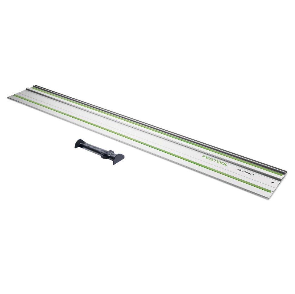 Festool FS 1400/2 geleiderail 1400 mm (491498) + FS/2-AW afbuigplaat