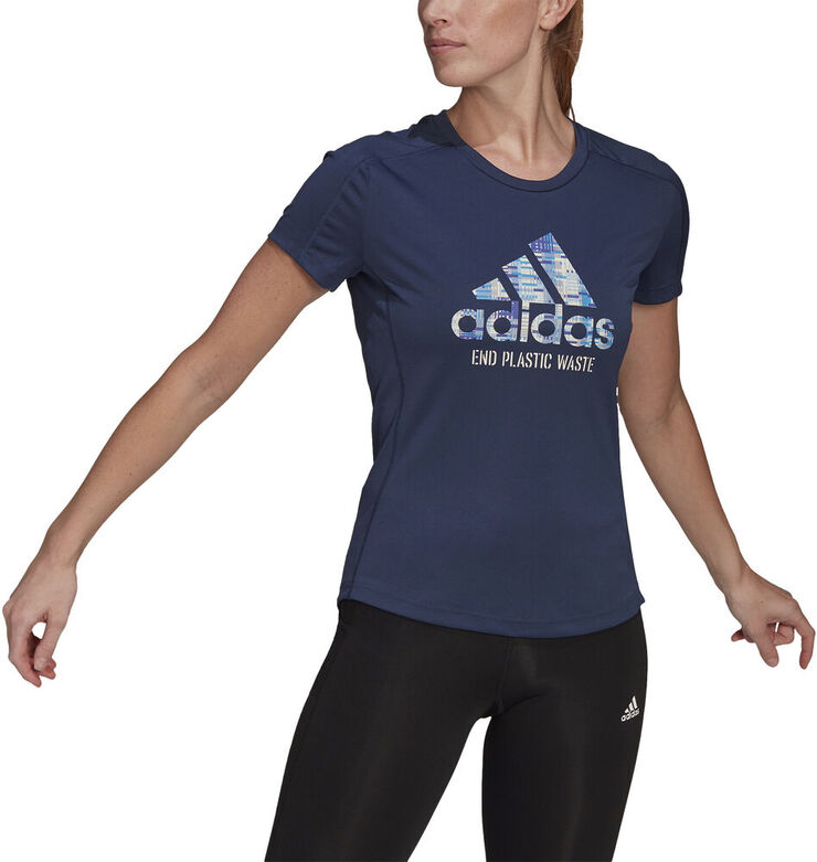 adidas Run for the Oceans Graphic T-shirt Blå