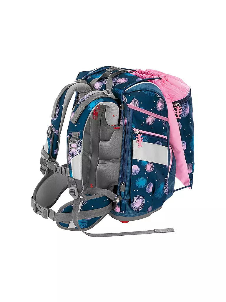 STEP BY STEP Schultaschen Set 6tlg - 2in1 Plus Mermaid Delia blau