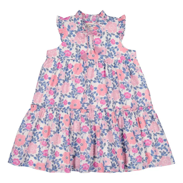 Louis Louise Robe Goa Fleurie | Rose