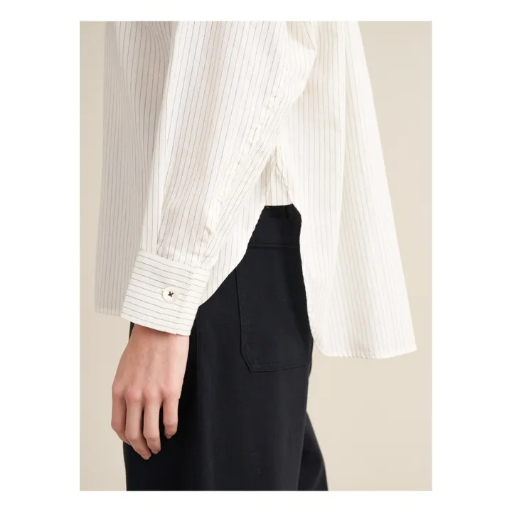 Bellerose Blouse Peachy Rayures - Collection Femme | Ecru