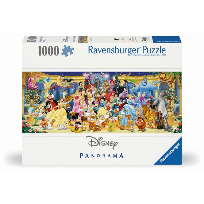 Disney Panorama Puzzle - Gruppenfoto - 1000 Teile