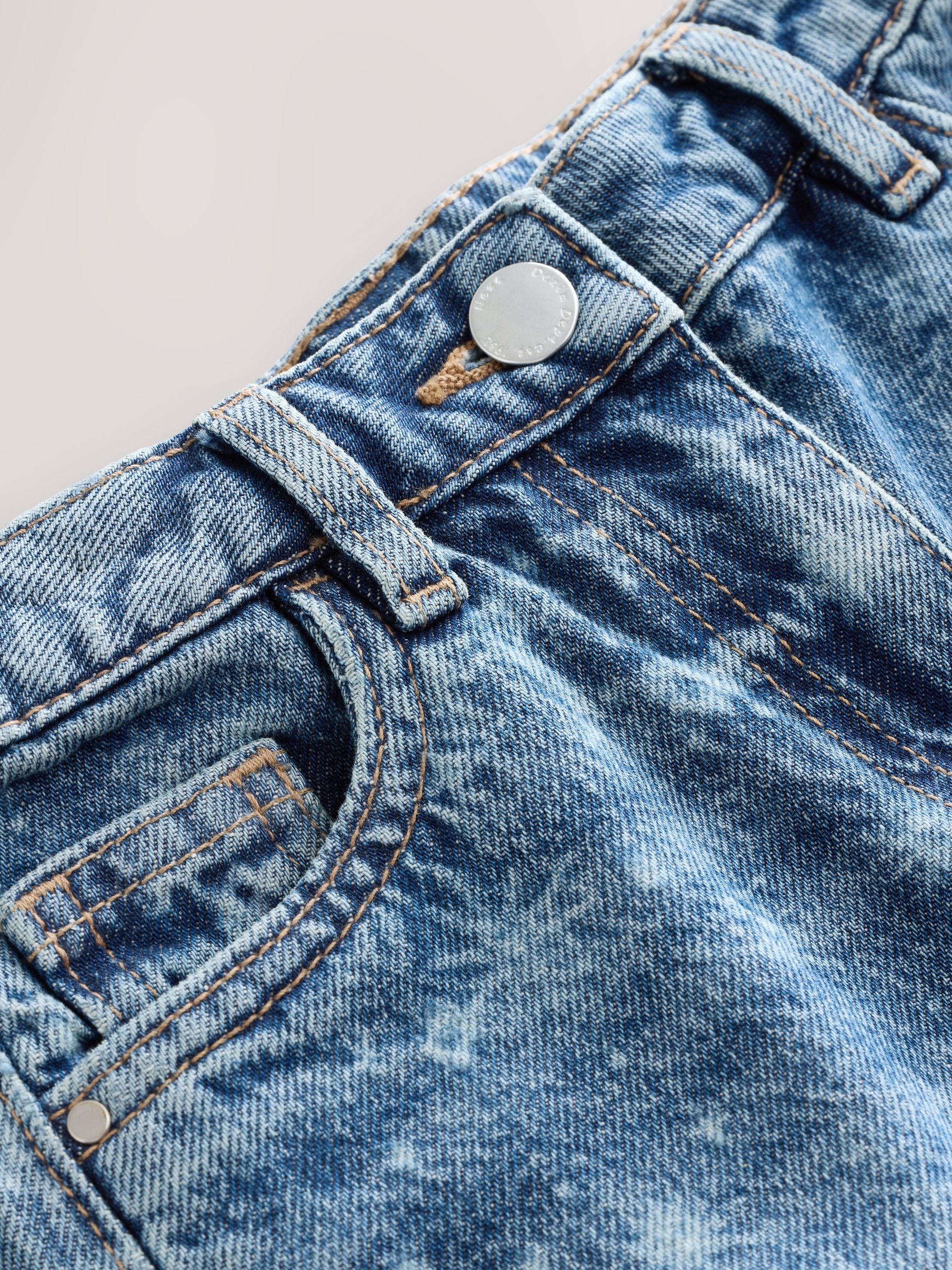 Denim Ster Laser - Barrel jeans (3-16jaar)