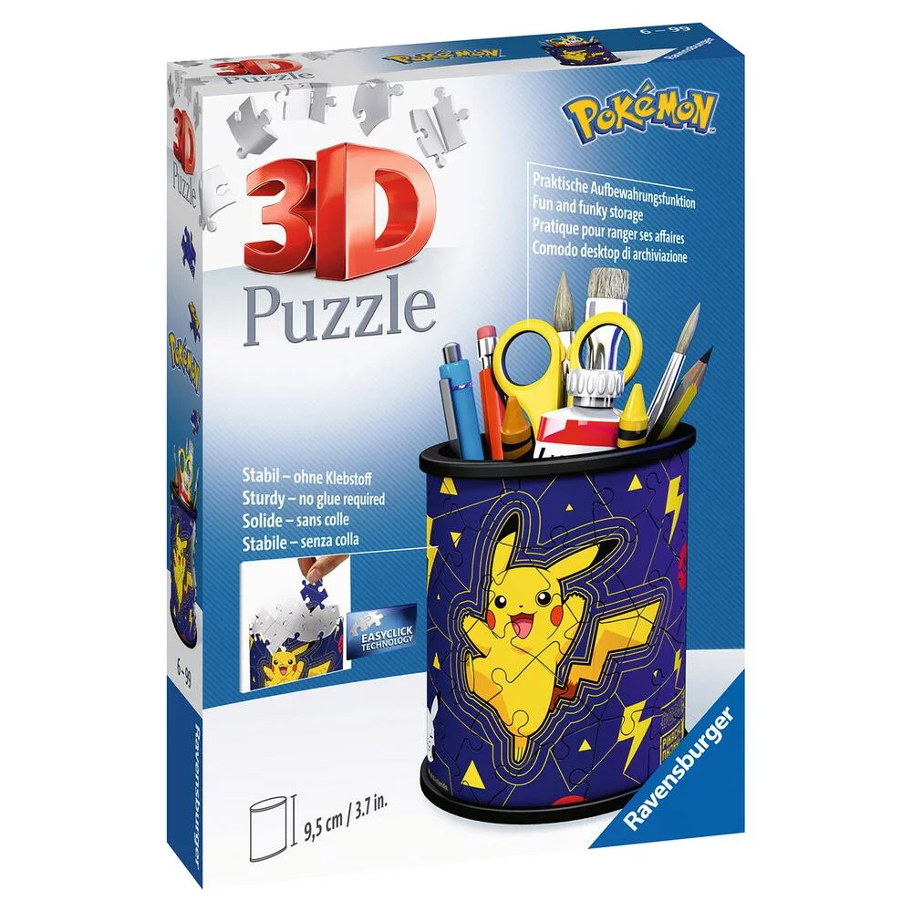 PUZZLE 3D POT À CRAYONS - POKÉMON