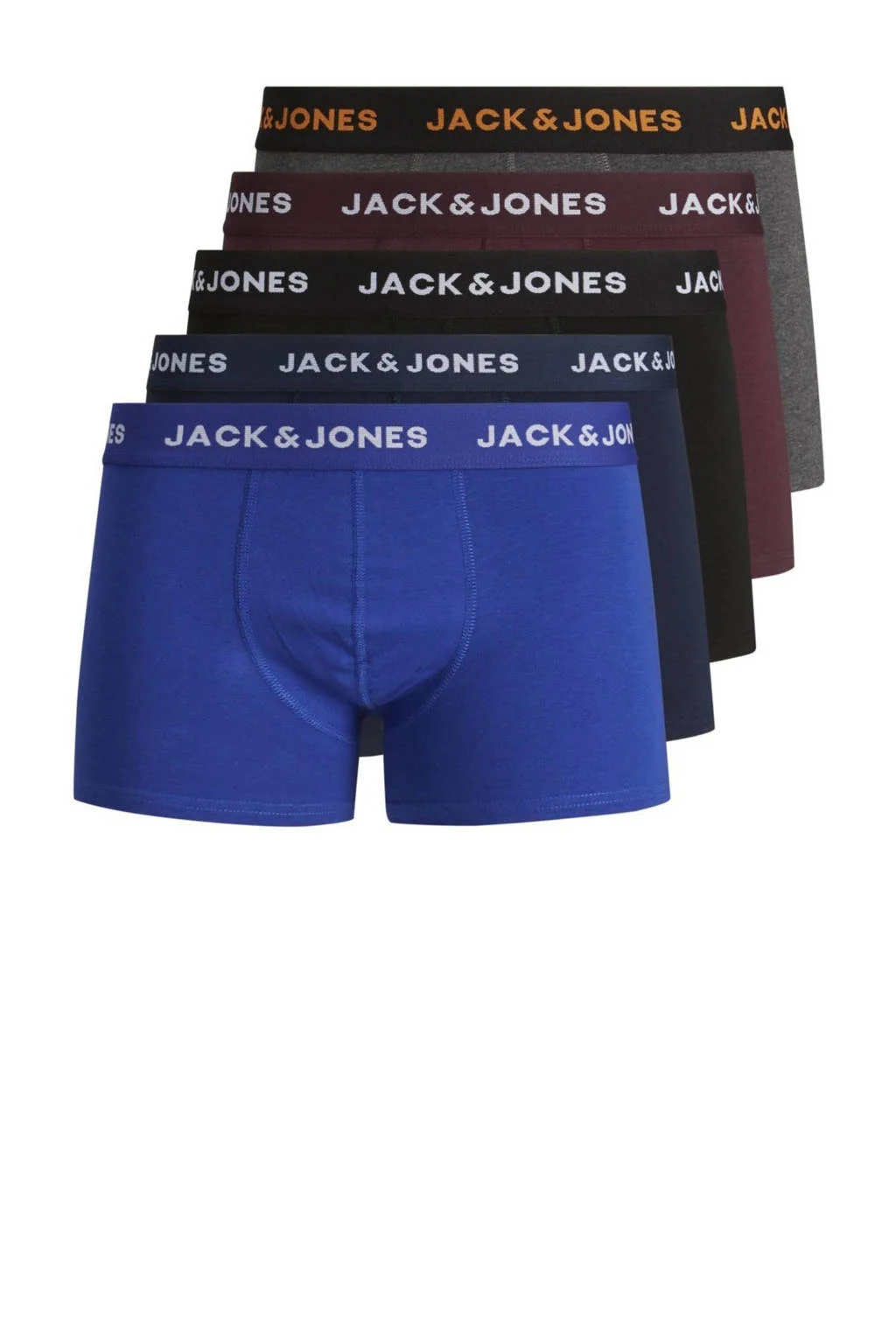 boxershort JACBLACK FRIDAY - set van 5 blauw/multicolor