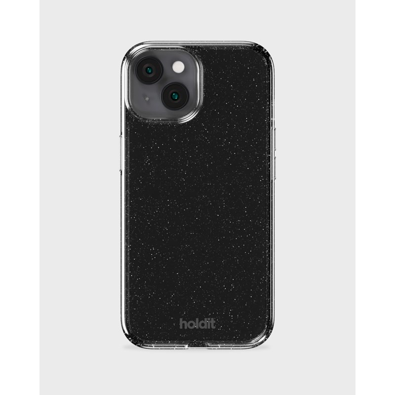 Holdit<br>Mobilcover Glitter iPhone 13/14/15