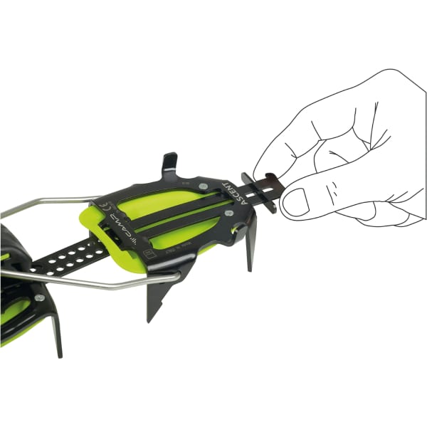 Crampon alpinisme CAMP ASCENT AUTO/SEMI-AUTOMATIC