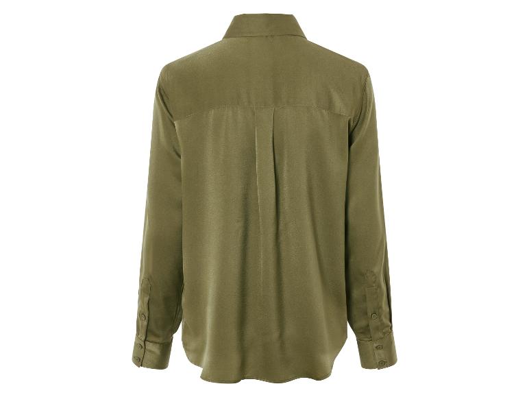 Satijnen dames blouse