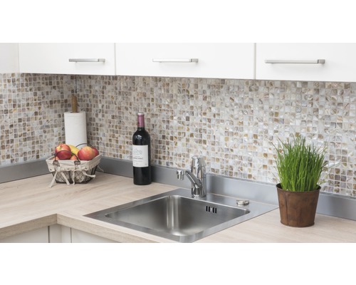 Schelpenmozaïek SM 203 lichtbeige 30,5x30,5 cm