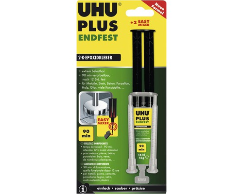 UHU Adhesive Plus Eindfixatie 15 g