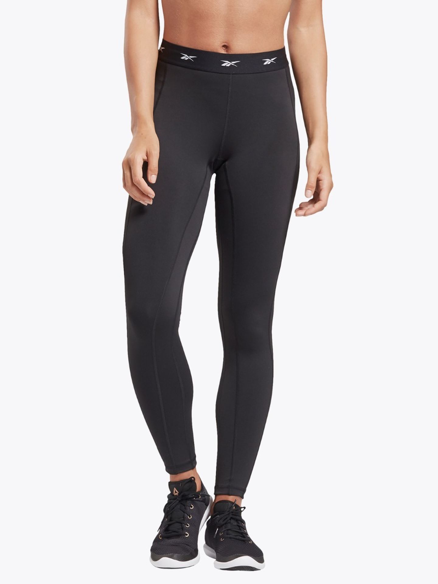 SH HighRise Black Mesh Tight