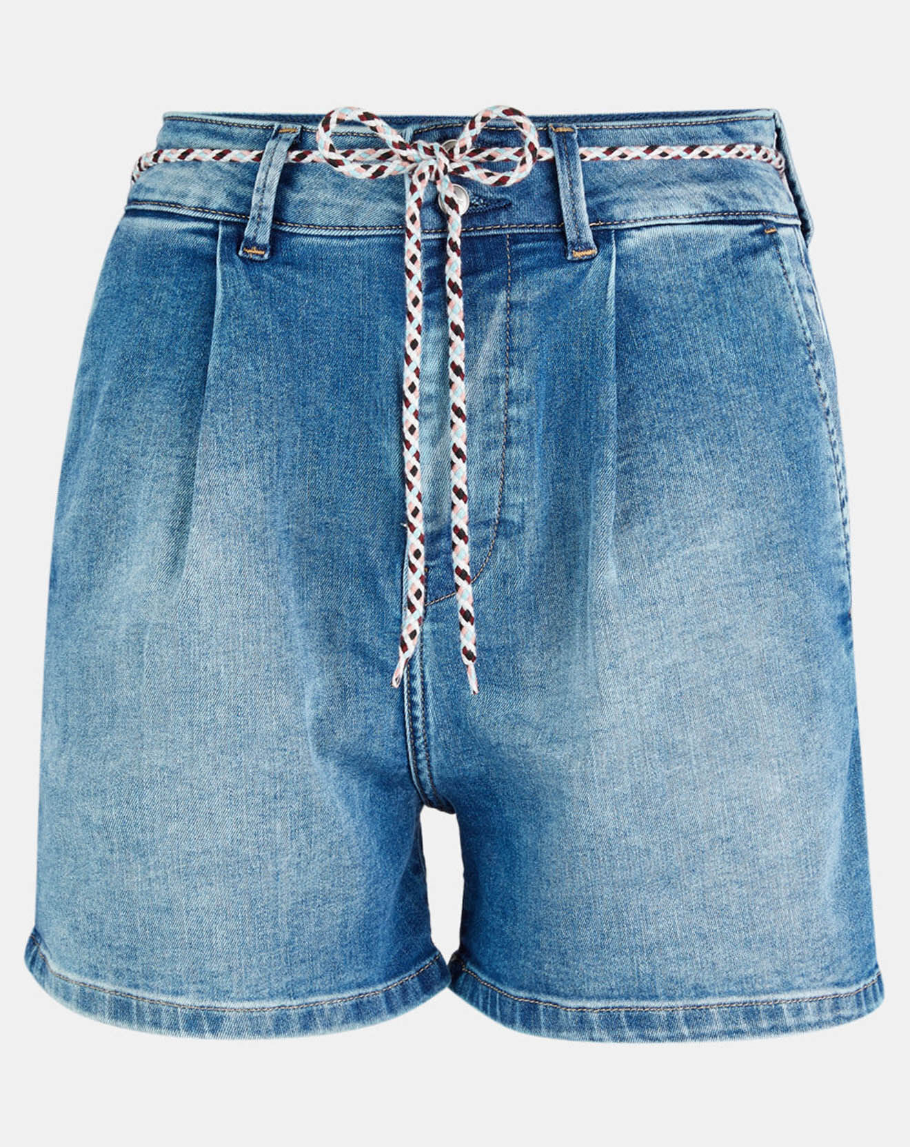 Pepe Jeans Short Denim Th Mom bleu