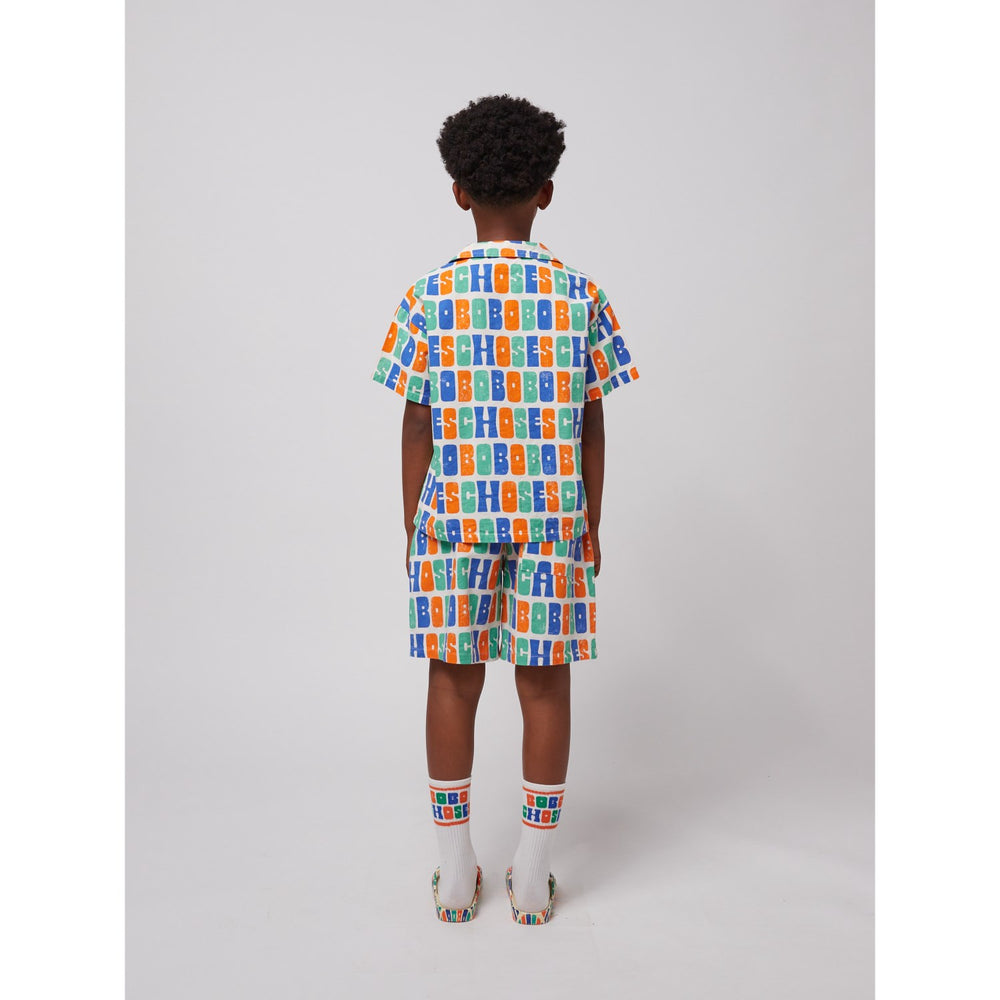 Køb Bobo Choses Offwhite Multicolor Woven Shorts