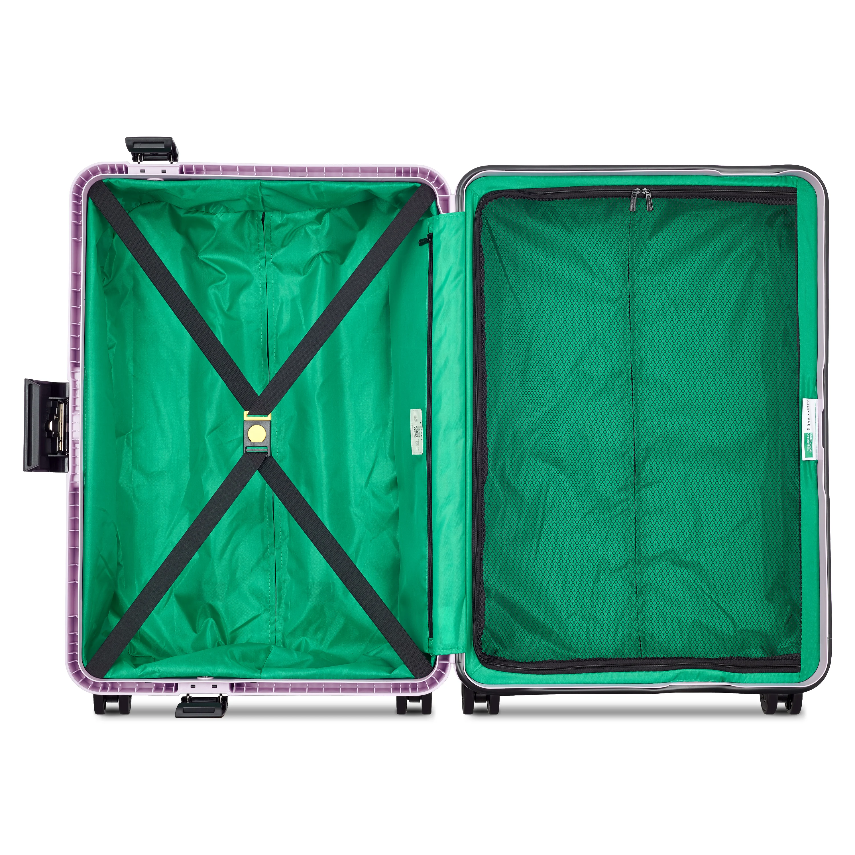 COLOR BLOCK HARDSIDE - Valise soute rigide | Violet