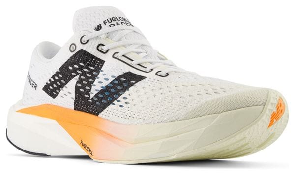 Chaussures Running New Balance FuelCell SuperComp Pacer v2 Blanc/Orange Homme