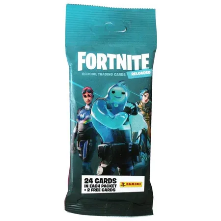 Panini Fortnite 2 Reloadet Sammelkarten Fat Pack, 1 Stück