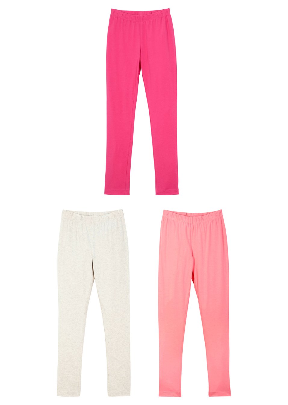 Lot de 3 leggings fille